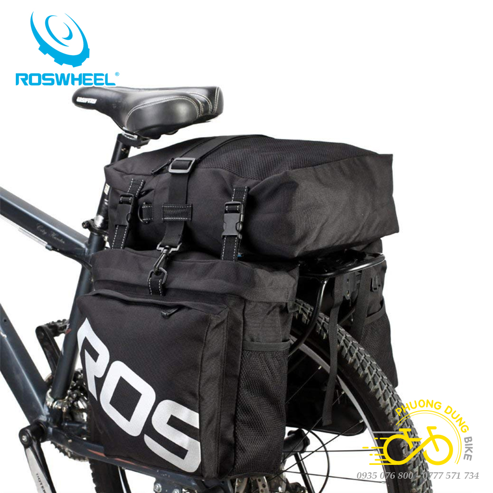 Túi treo baga sau xe đạp roswheel 14892 37l