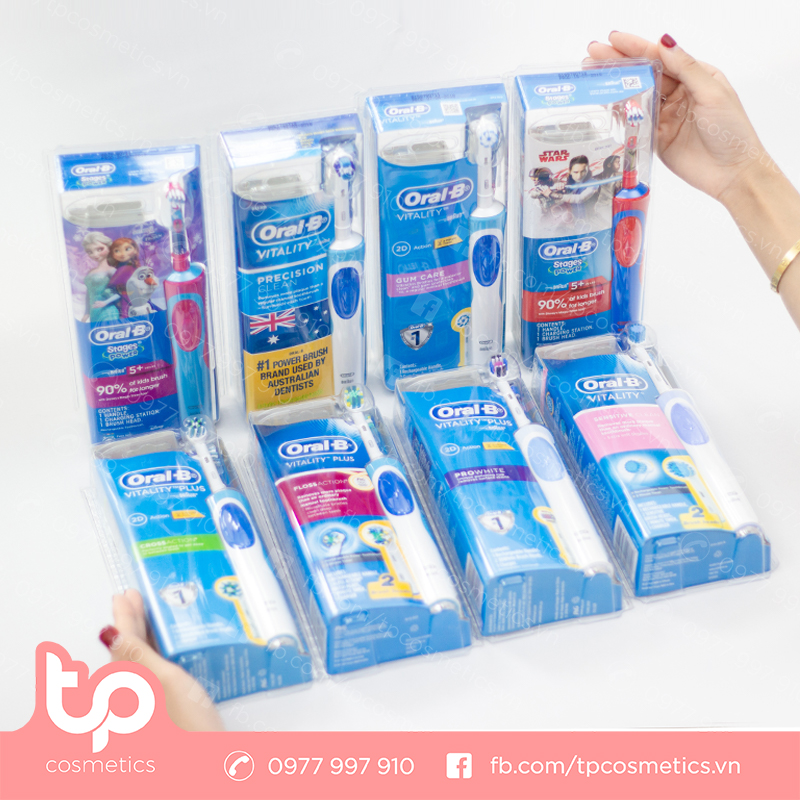 Bàn Chải Đánh Răng Điện Oral-B Vitality
