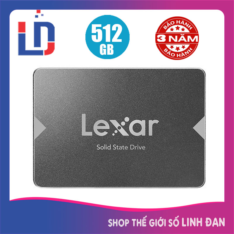 Ổ Cứng SSD Lexar 512GB 256GB 128GB 120GB NS100 / NS10  2.5 inch SATA III - NS100 TH