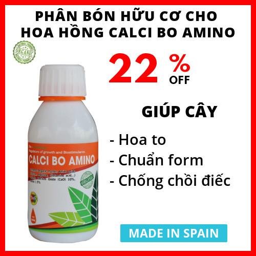 Phân bón hữu cơ Calci Bo Amino cho Hoa hồng - Kobeta Garden