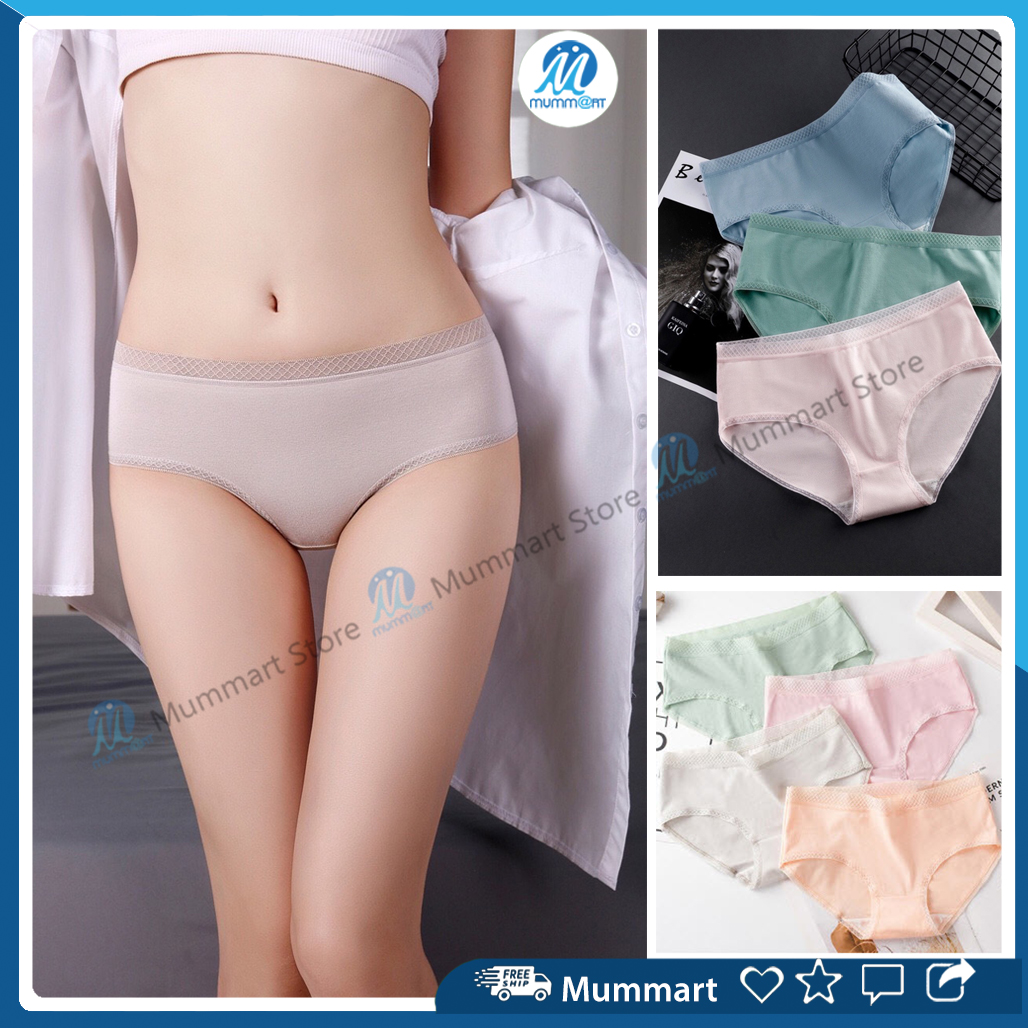 [Có size XXL] Quần lót nữ cotton viền ren quần chip nữ cotton xuất - Mummart, thiết kế với form dễ mặc, thoải mái, đường may tỉ mỉ, tinh tế