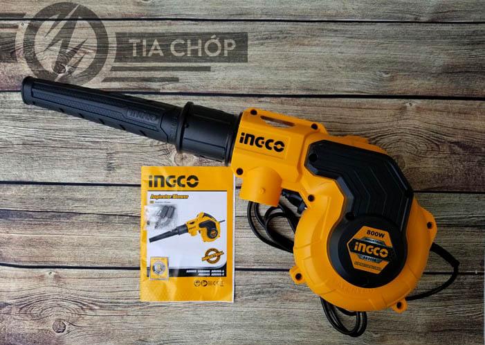 800w máy thổi bụi ingco ab8008 - đóng gói trong hộp màu - trọng lượng: 3 kg - bảo hành: 6 tháng
