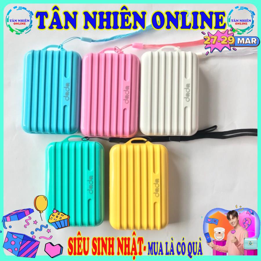 [Xả lỗ] Pin sạc dự phòng dada 9000mAh kiểu vali phong cách thời trang hiện đại