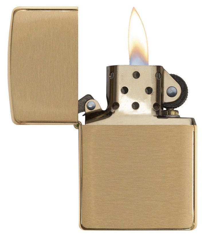 Bật lửa zippo gold plated genuine mỹ b-17 mỹ thông minh đẹp giá rẻ bền lâu khuyến mãi 2020 hot cao cấp