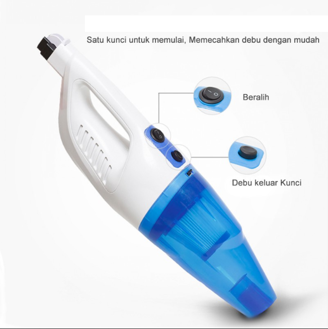 Máy hút bụi cầm tay mini công suất 650W sử dụng công nghệ bộ lọc thông minh HEPA giúp hút bỏ hoàn toàn vi khuẩn, bụi bẩn, rác thải trong từng ngóc ngách với bộ 7 đầu hút giúp bảo vệ sức khỏe.