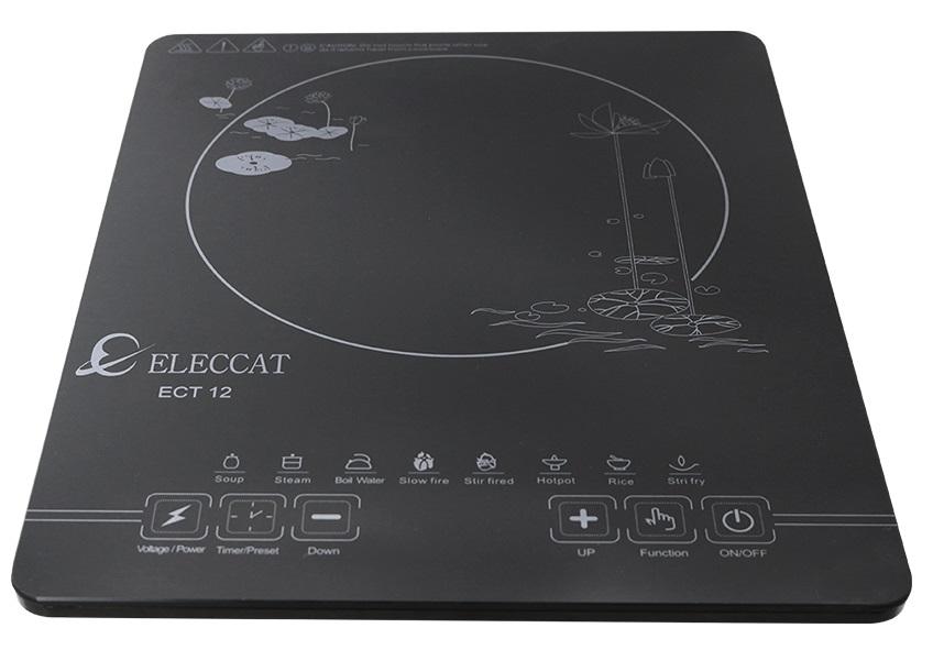Bếp từ đơn Eleccat ECT12 Tặng Nồi inox cao cấp