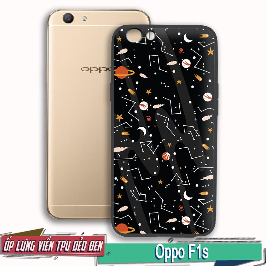 [HCM]Ốp lưng cứng viền dẻo đen cho điện thoại Oppo F1s in hình các hành tinh vũ trụ hệ mặt trời giá rẻ chất lượng - 02057