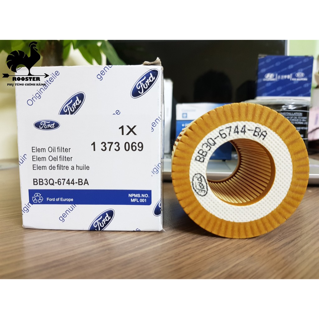 [Sỉ-Lẻ] Lọc nhớt, lọc dầu động cơ(lọc giấy) xe Ford Ranger, Mazda BT50 (Mã: BB3Q6744BA/BB3J6744BA)