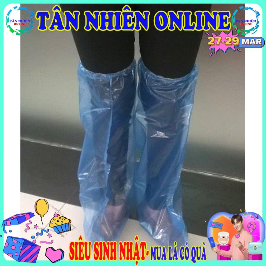 Bọc giày đi mưa loại mỏng giá rẻ bảo vệ giày đôi chân khi đi mưa