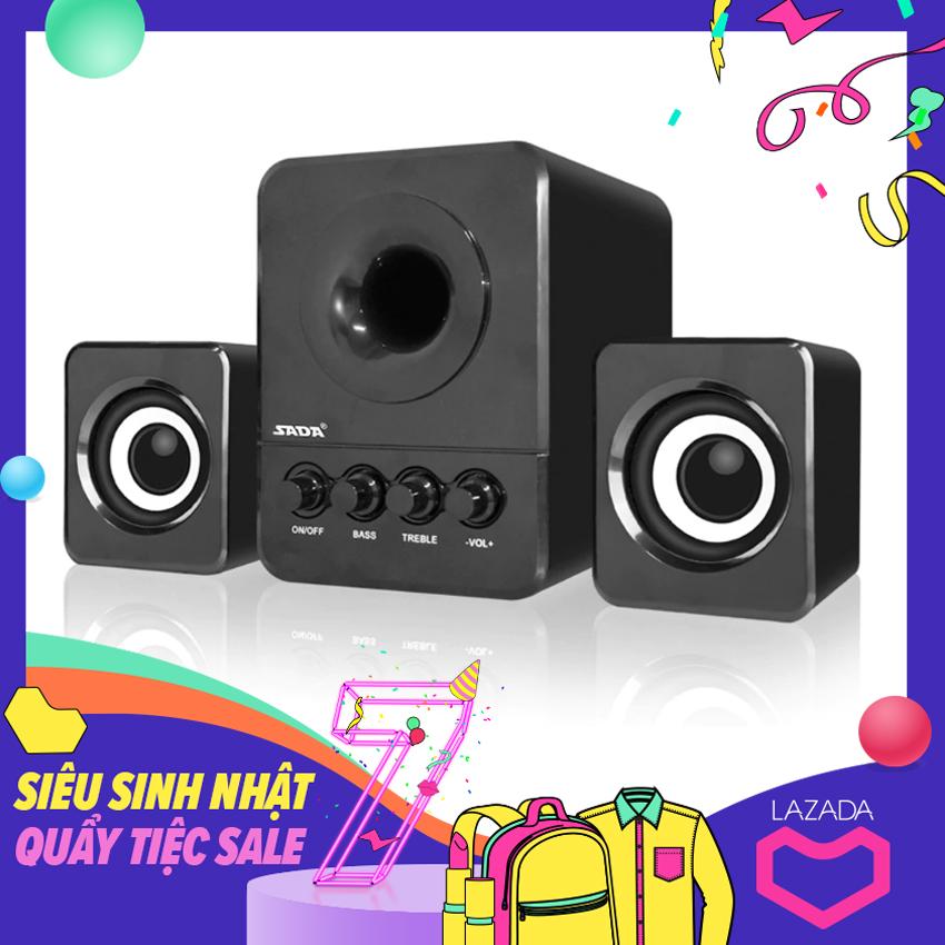 Loa máy tính usb 2.1 sada d-203 - loa vi tính - loa sunpass - loa tivi - âm thanh siêu trầm