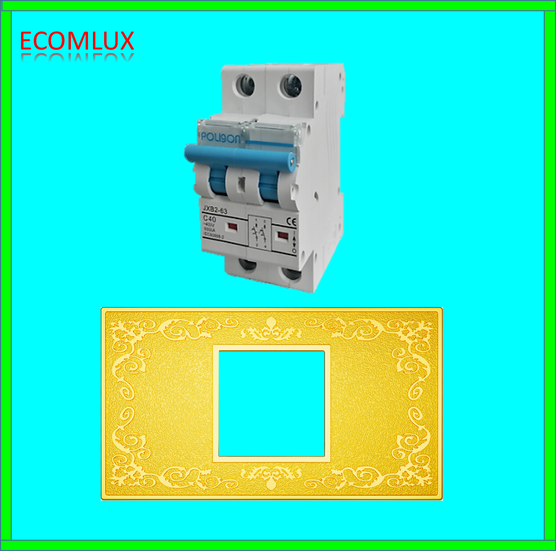 Attomat 2 cực 50a