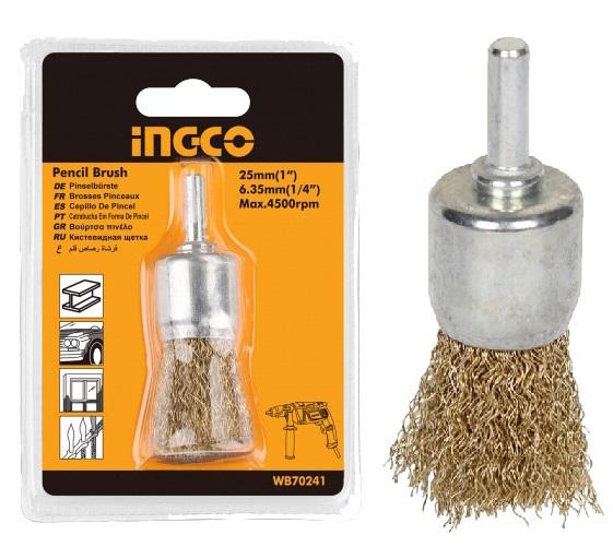 Chén cước có cán pencil brush fi25 ingco wb70241 tolsen 77546