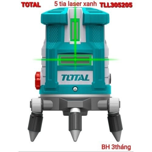 Máy đo mức cân bằng tia laser 20 mét total tll305205 - tll305205