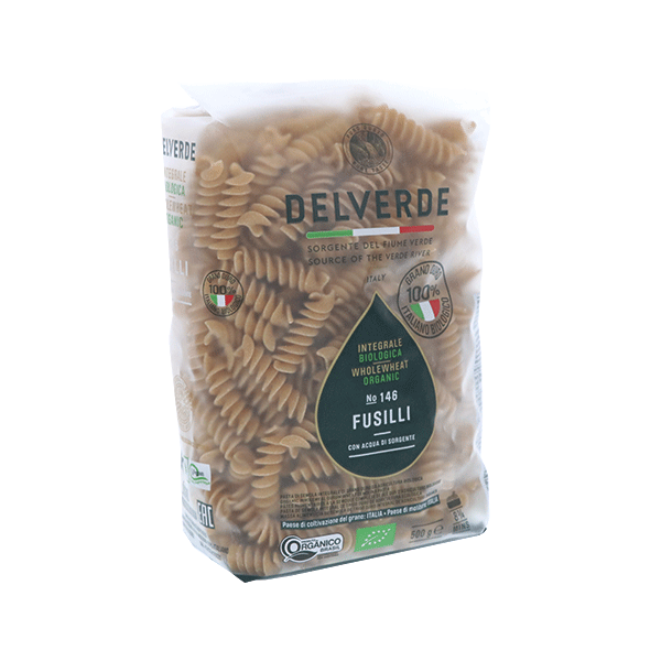 Delverde fusilli integrali bio 500gr