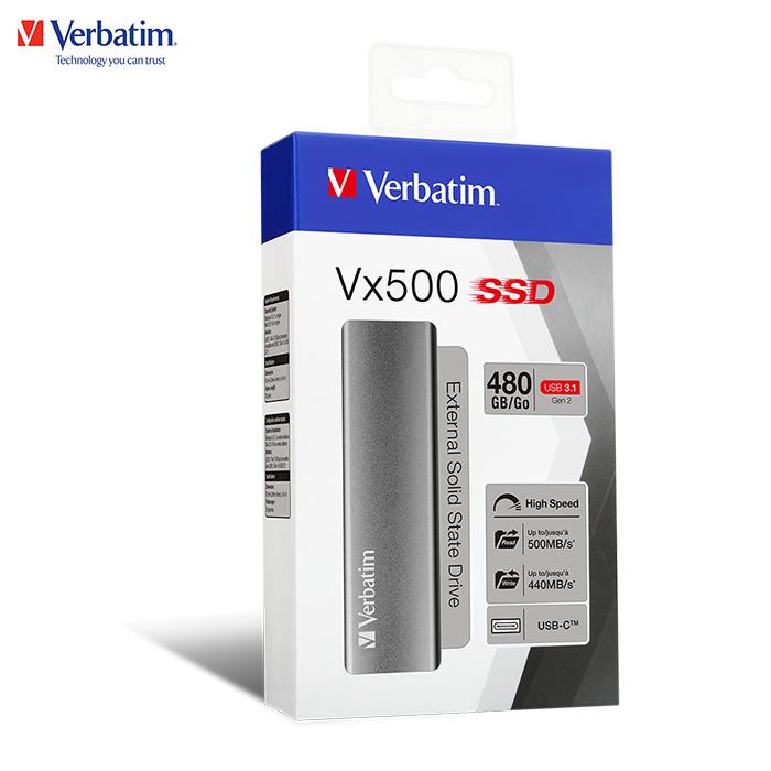 Ổ cứng ssd di động verbatim vx500 480gb