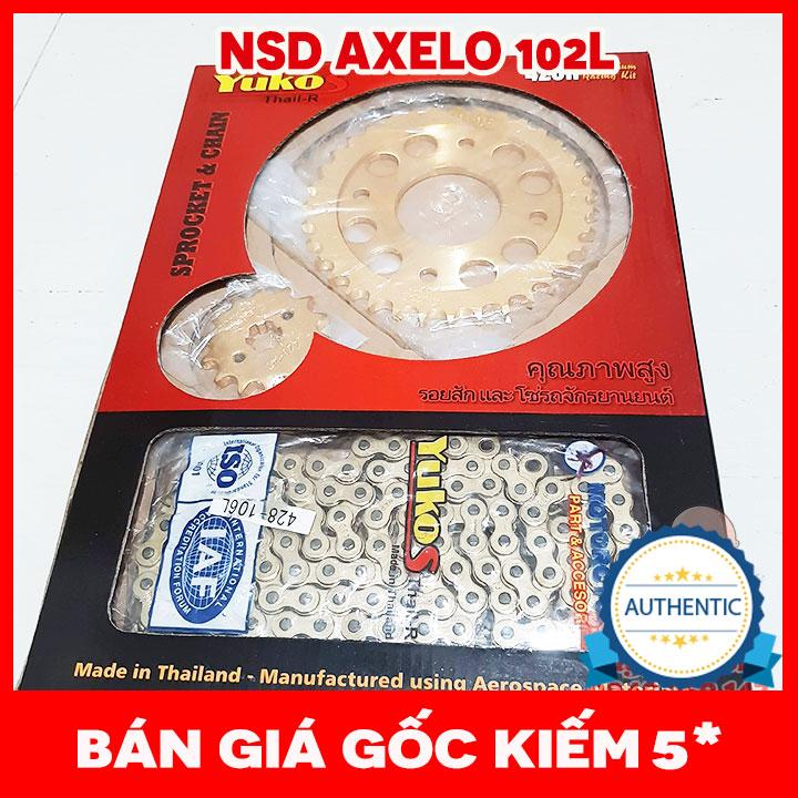 [CÓ QUÀ] NHÔNG SÊN DĨA AXELO YUKOS THÁI LAN BẢO HÀNH 6T PT112