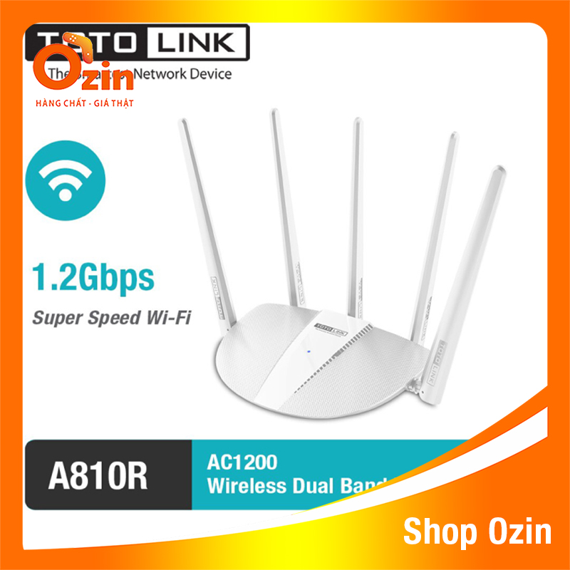 Bộ phát WiFi Totolink A810R 1200Mbps Digiworld/Anh Ngọc