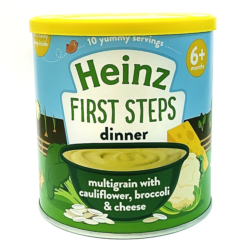 [HCM]Bột Heinz Anh vị súp lơ phô mai cho bé 6 tháng