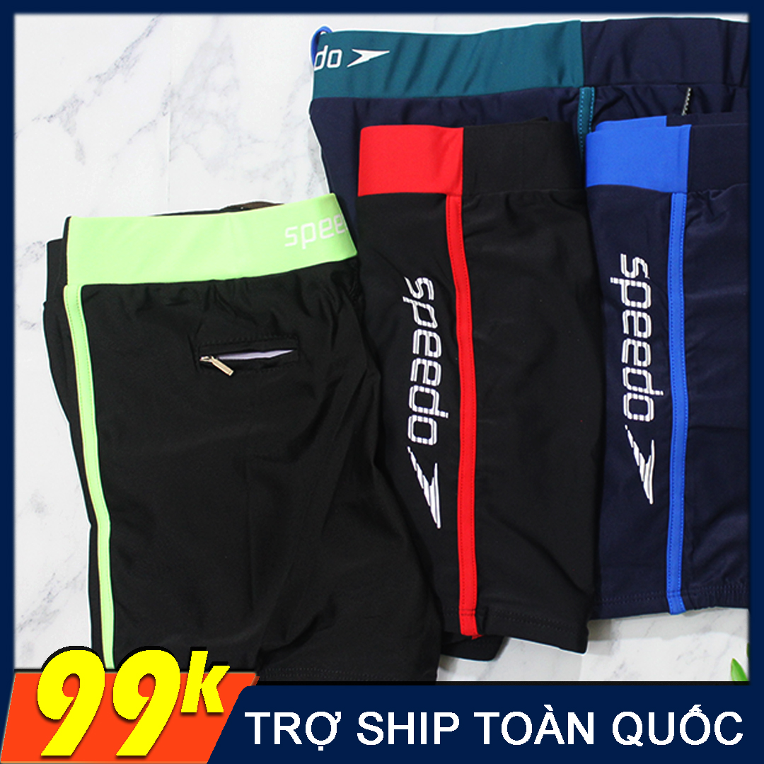 [HCM]Conbo 2 Quần Bơi Nam Có Túi Lưng Bản Màu Đủ Size Chất Thun Co Giãn 4 Chiều Chống Thấm Nước Co Giãn - Mã 807