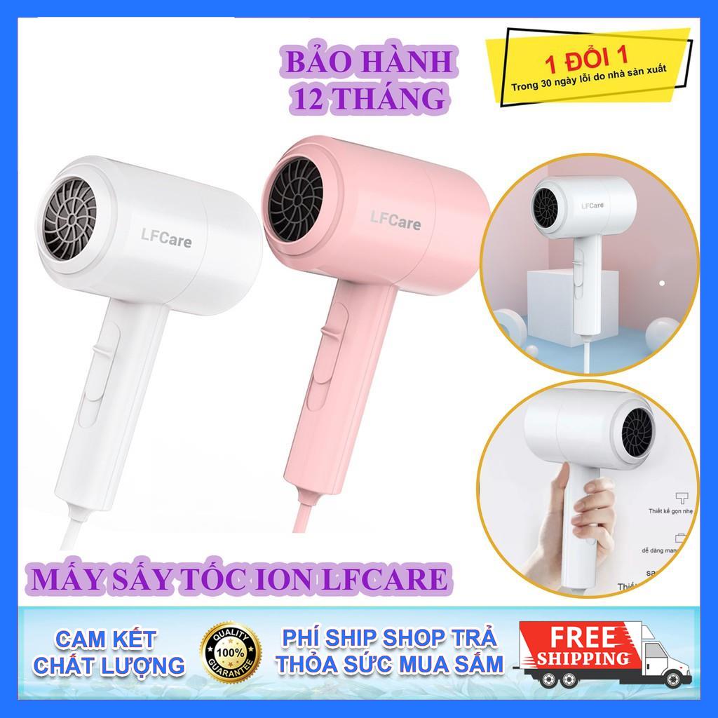 Máy Sấy Tóc, Tạo Kiểu Tóc Bổ Sung Ion Âm LFCARE 1200W, Cao Cấp, Chúng Xù Tóc, Thích Hợp Mọi Loại Tóc, Bảo Hành 6 Tháng