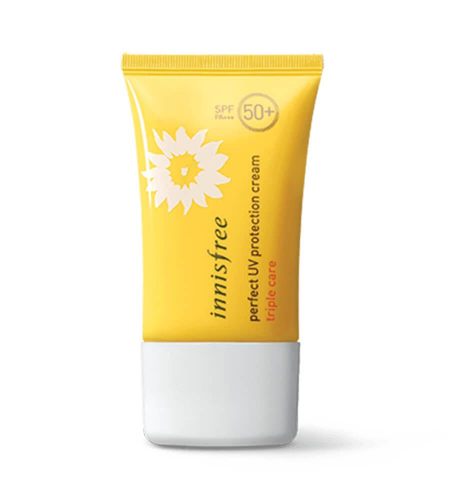 Kem chống nắng Hàn Quốc Perfect UV Protection Cream Triple Care