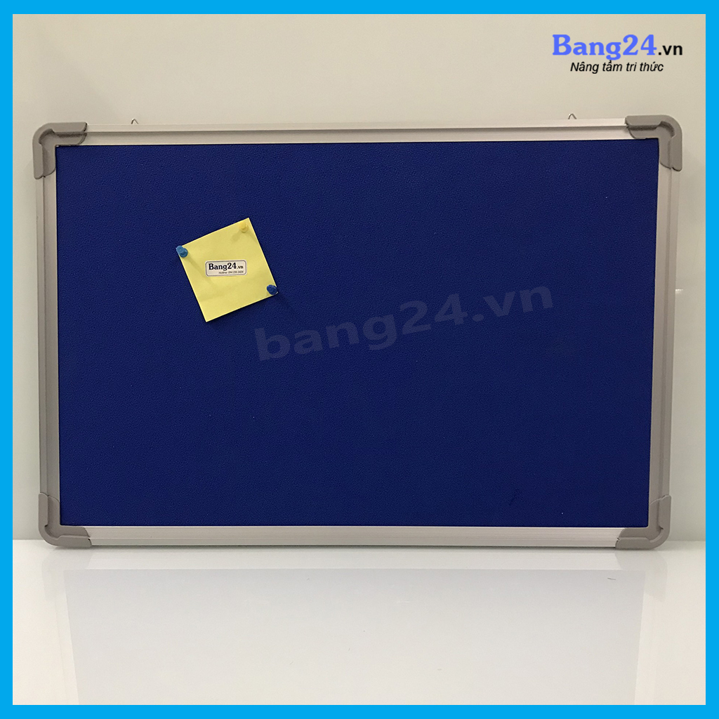 Bảng Ghim Nỉ Treo Tường; KT: 0,4x0,6m (Tặng 01 hộp đinh ghim ngũ sắc)