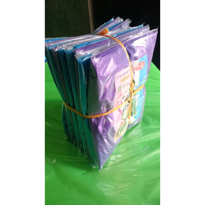 Bộ Quần Áo Mưa Nilon Thành Đạt Loại Dày Chuyên Dụng Đi Phượt Giá 1 Bộ