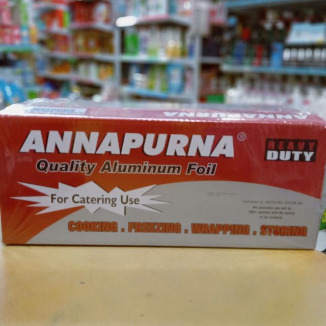 Màng nhôm - giấy bạc Nướng giữ nhiệt bọc thực phẩm Annapurna 30 cm x 3 kg