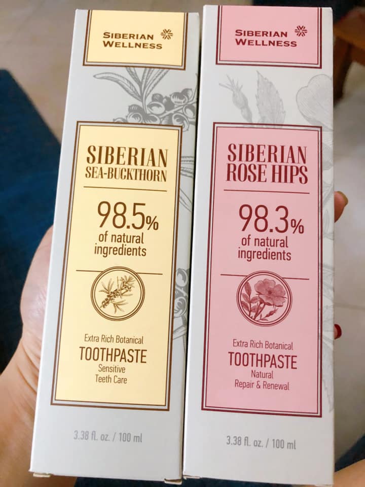 Kem đánh răng thảo dược “Cây Hắc Mai Biển Siberi” cho răng nhạy cảm