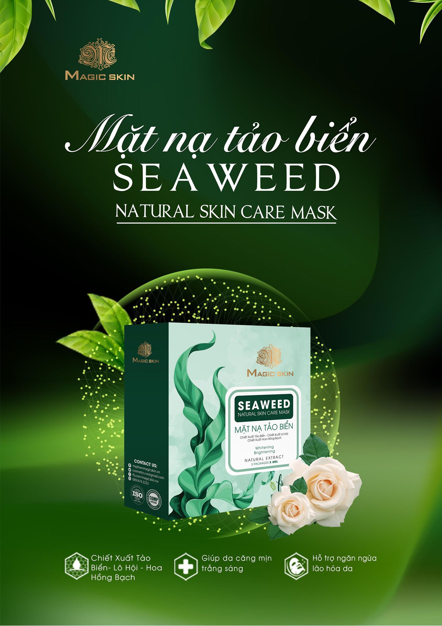 Mặt nạ Tảo Biển magic Skin