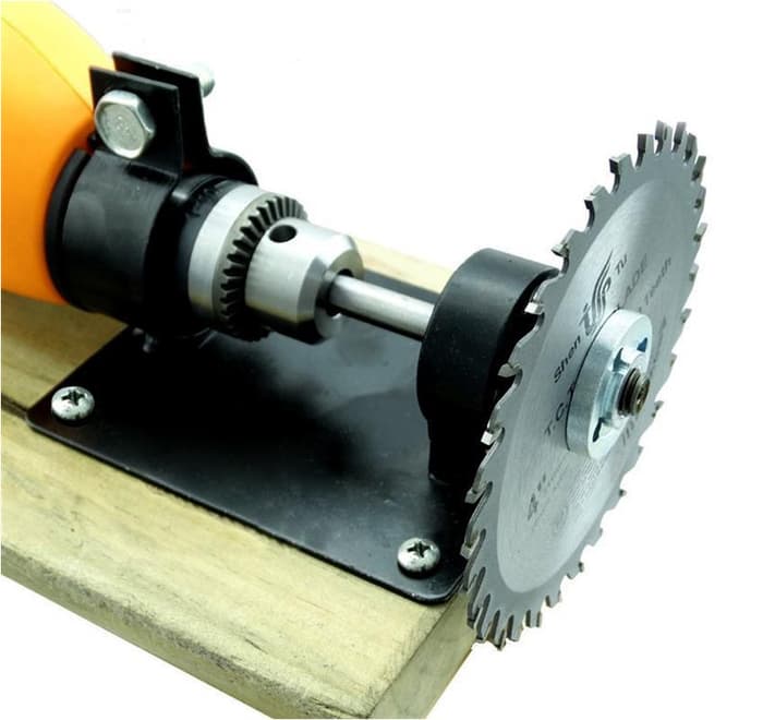 Bộ Biến Máy Khoan Thành Máy Cắt + Lưỡi Cắt Gỗ Với Bộ Sản Phẩm Này Các Bạn Có Thể Biến Máy Khoan Cầm Tay Của Mình Thành Phụ Kiện Máy Khoan Chuyển Đổi Thành Máy Cắt, Máy Mài Bàn Chất Lượng Bảo Hành Uy Tín 1 Đổi 1