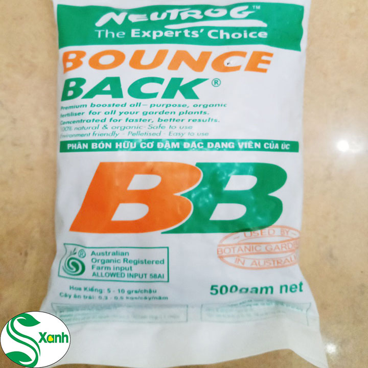 Phân hữu cơ úc - phân hữu cơ bb úc - túi 500g
