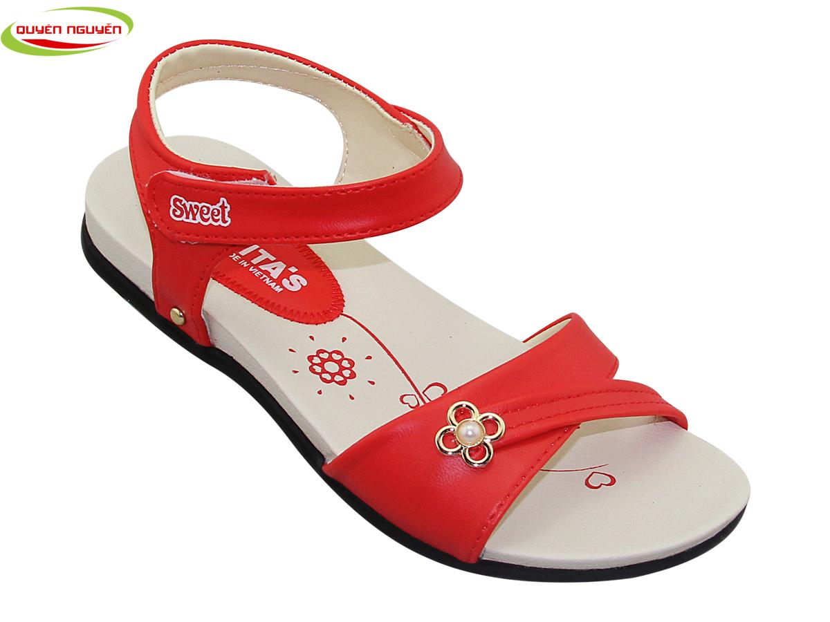 Giày sandal đế bằng bé gái sob.240.doo