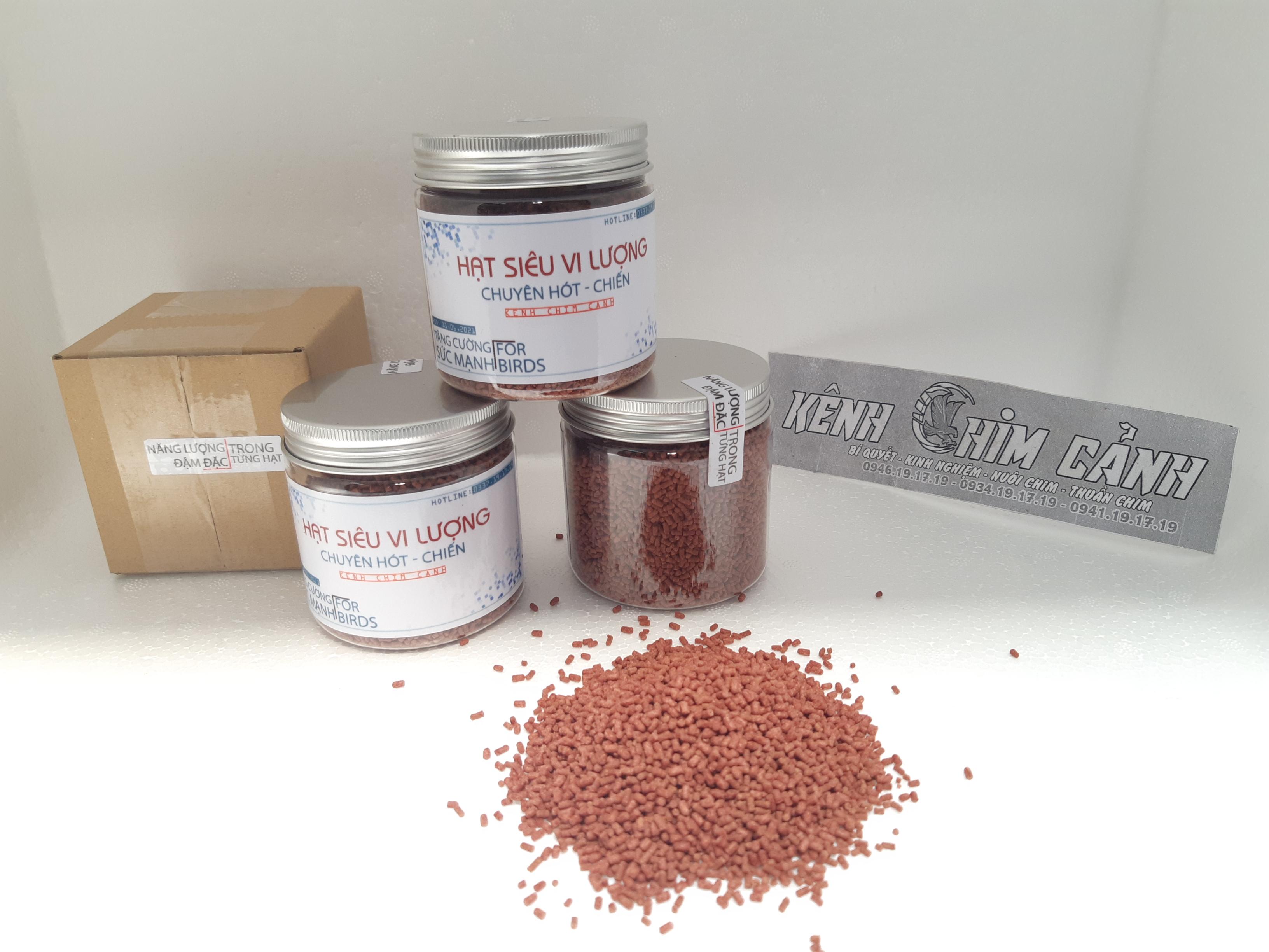 Hạt Siêu Vi Lượng , dành cho chim thi đấu lấy giải