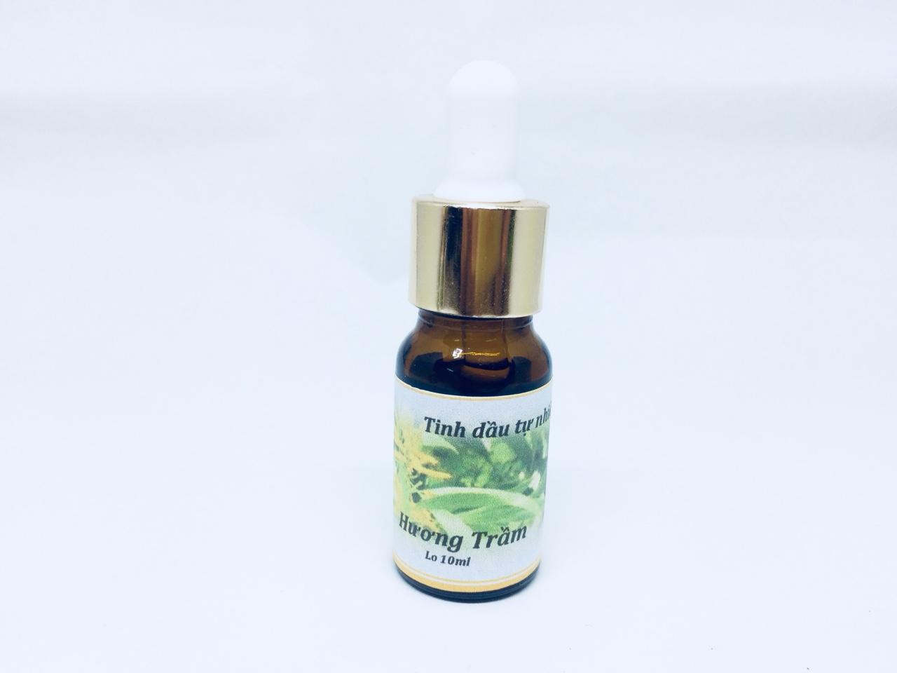 Tinh dầu thơm xông phòng hương trầm tự nhiên lọ 10ml.