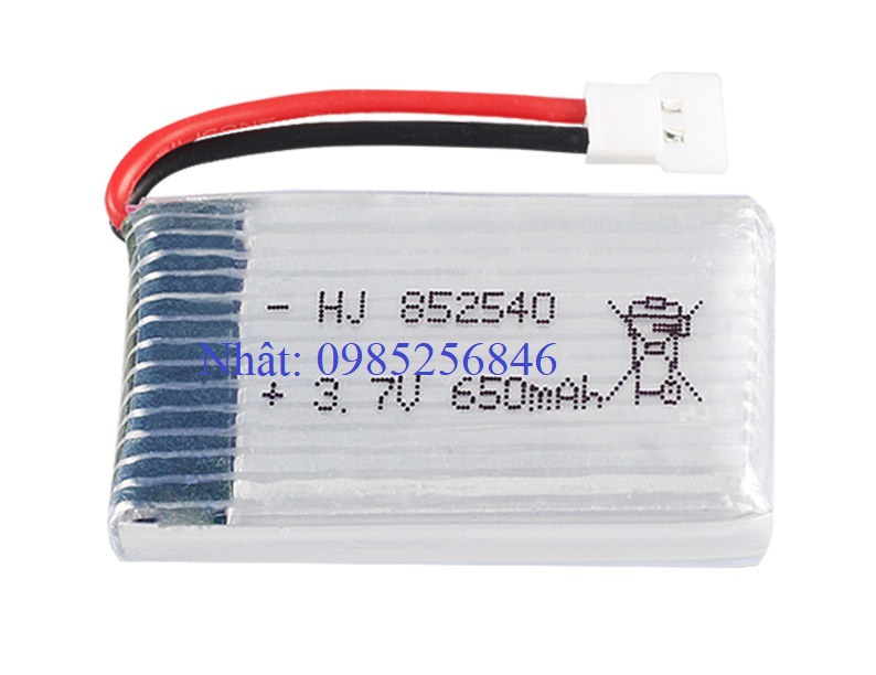 Pin 3.7v 650mah 25C dành cho máy bay điều khiển từ xa và các loại khác