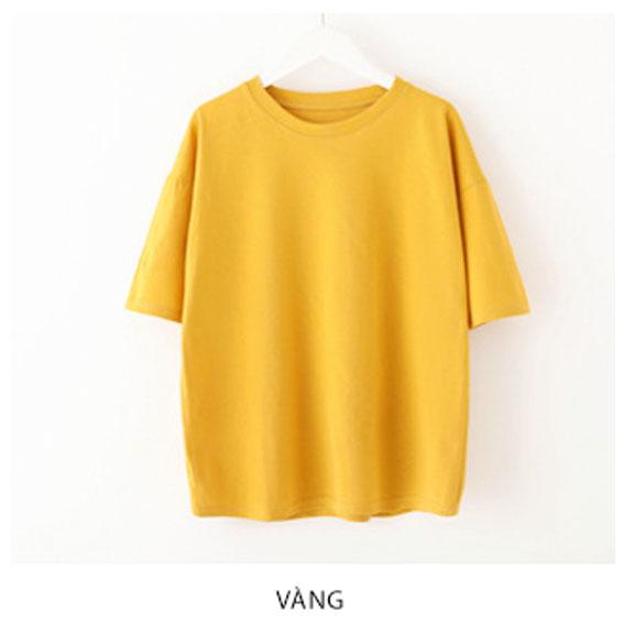 [HCM][DEAL HỦY DIỆT] - ÁO THUN NAM TRƠN TAY LỠ UNISEX THỜI TRANG NHIỀU MÀU