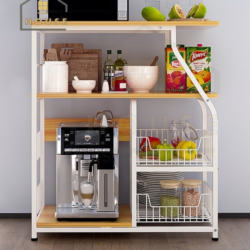 Kệ bếp đa năng loại 1102 kệ để lò vi sóng mặt gỗ lõi xanh phủ melamine chống nước, khung thép sơn tĩnh điện chống gỉ và bong tróc, loại tốt chịu lực cao