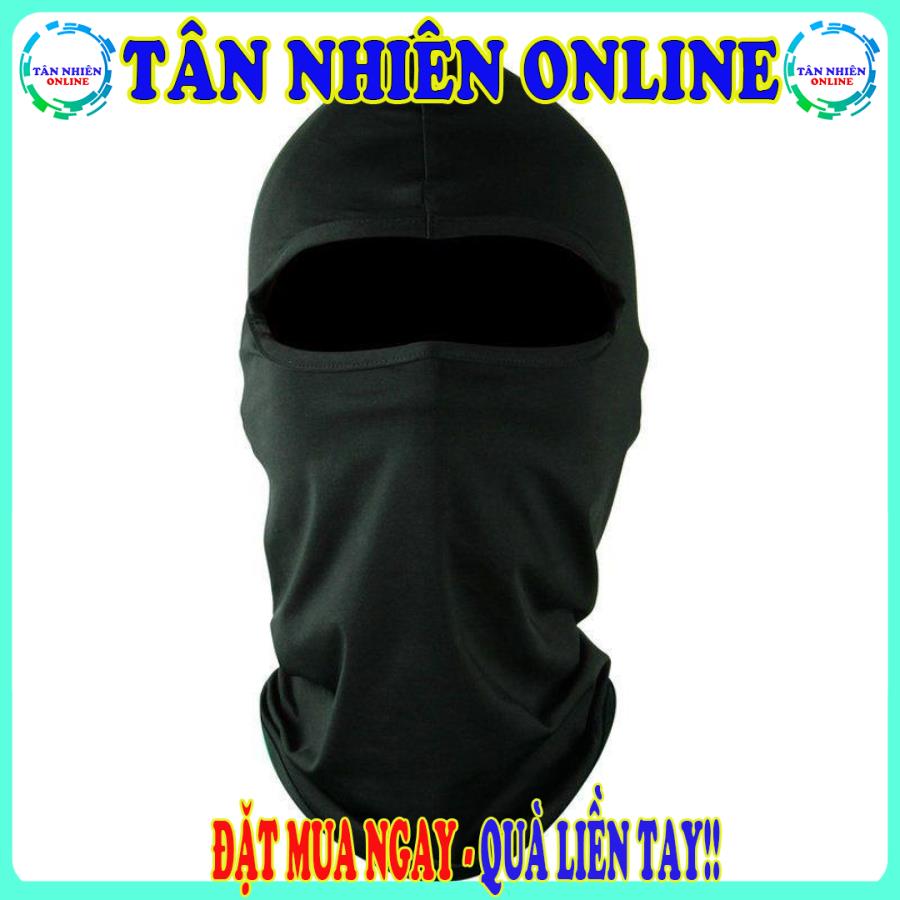 Khẩu trang trùm kín Ninja che kím che nắng chống tia cực tím