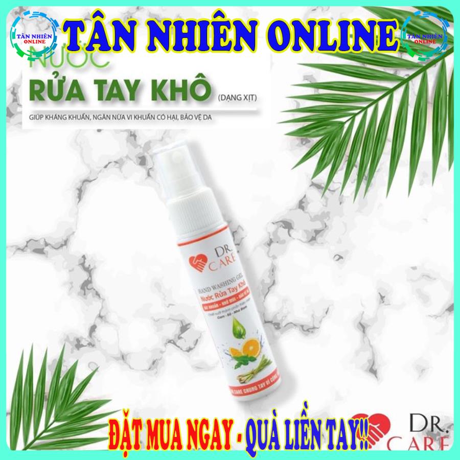[Xả lỗ] Chai xịt sát khuẩn 40ml Dr Care chất lượng cao hương Cam Xả Chanh dịu nhẹ