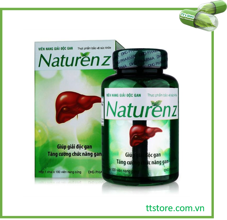 Viên nang giải độc gan naturenz dhg - dạng lọ