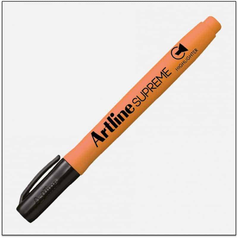 Bút dạ quang artline epf-600 for supreme, cam, 1.0 -4.0 mm - 8000793900