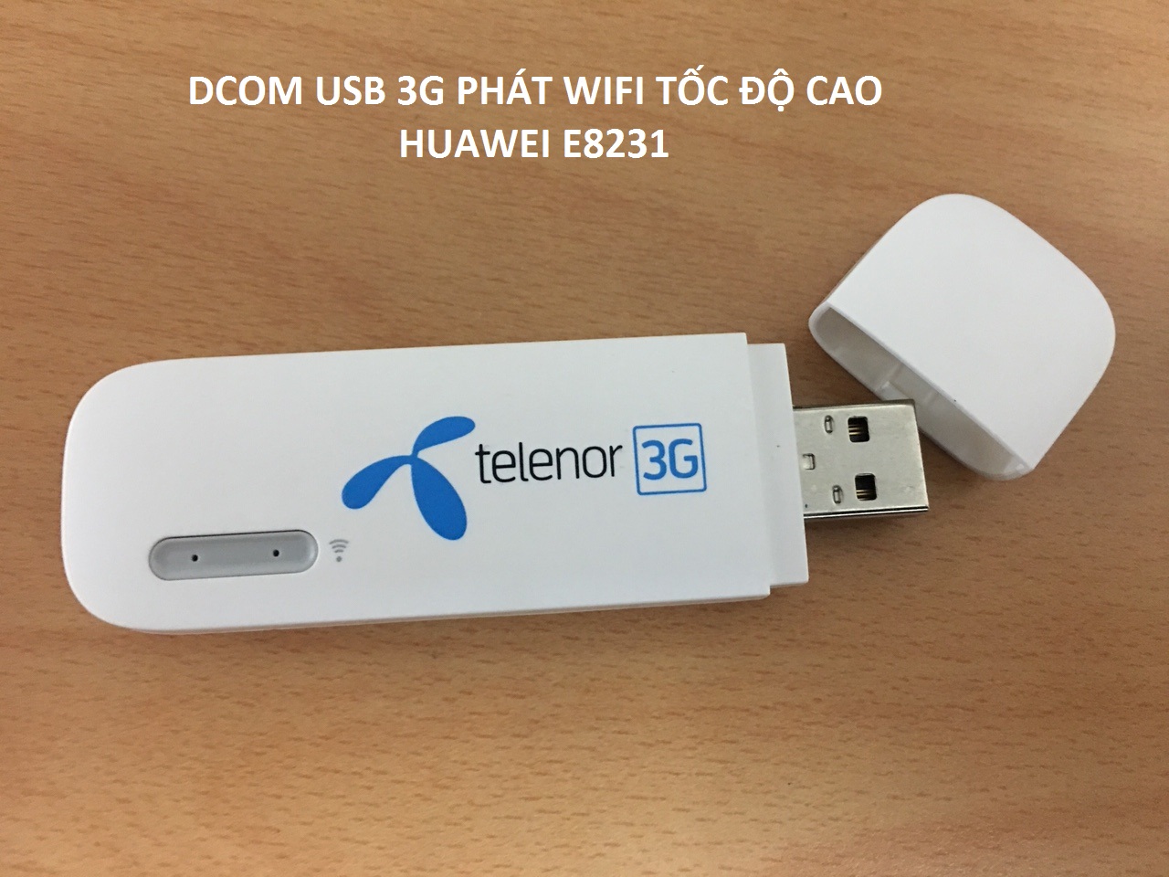 Bộ phát wifi Dcom 3G Wifi Huawei E8231 - USB 3G Phát WiFi tốc độ cao ĐA MẠNG - Lắp sim dùng ngay không cần cài đặt