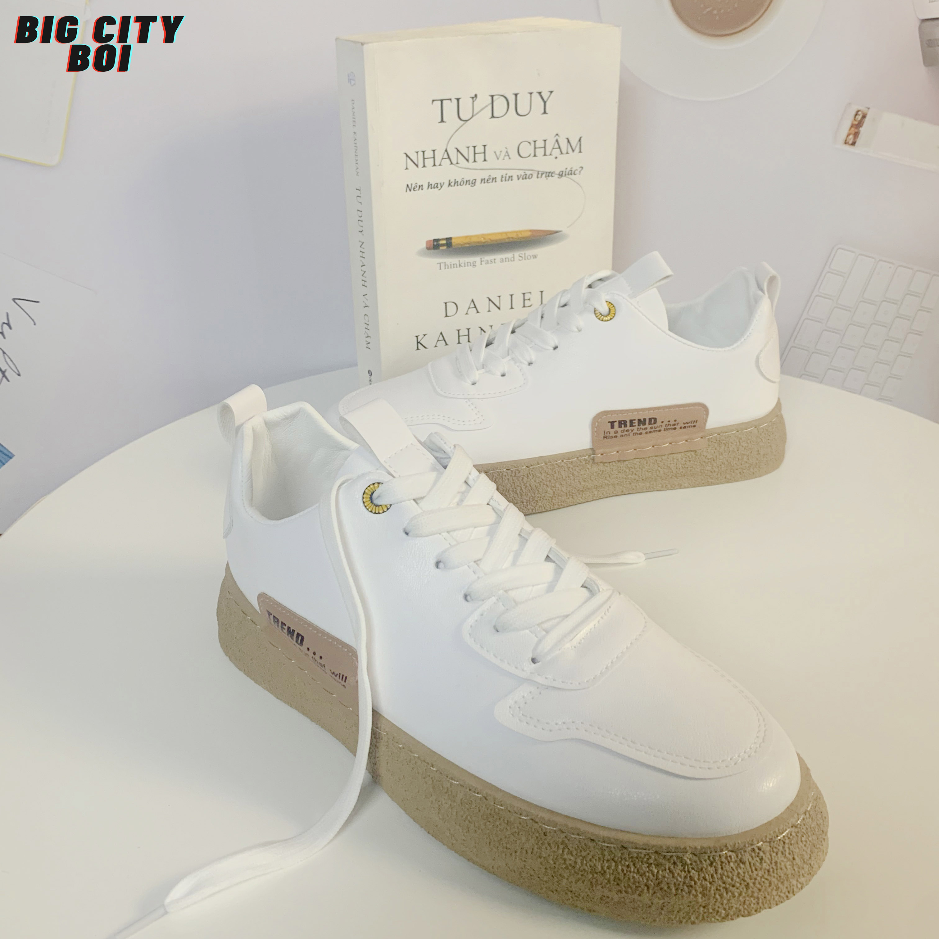 [Hàng sale] Giày thể thao nam Sneaker ren-up, đế thêu, phong cách năng động, êm chân, thoáng khí, bền rẻ đẹp.