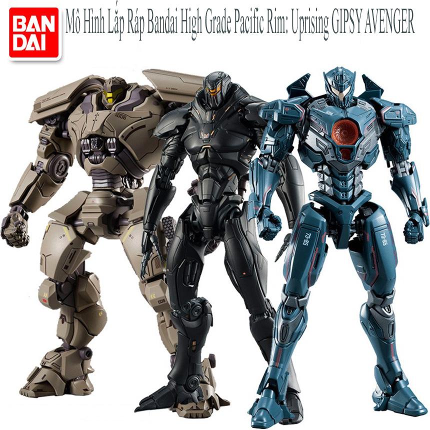 Siêu nhân, Lắp ráp mô hình, Mô Hình Lắp Ráp Bandai High Grade Pacific Rim: Uprising GIPSY AVENGER cao cấp ,  lắp rap theo chỉ dẫn tạo sự thông minh, óc sáng tạo tìm tòi , 1