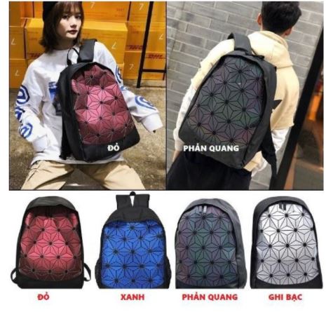 Balo thời trang phản quang kiểu dáng Hàn Quốc ADIDAS