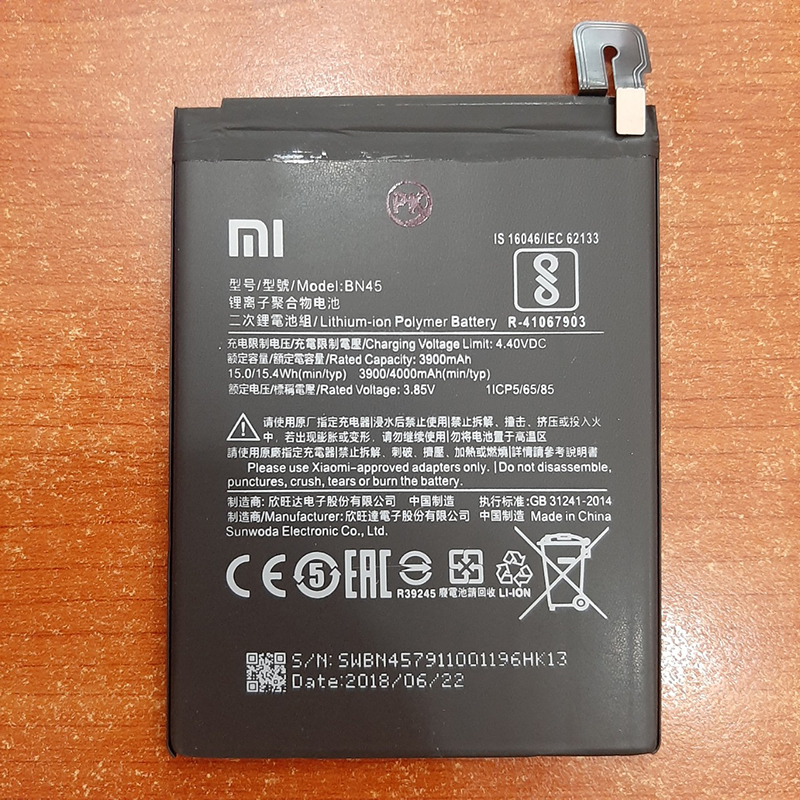 Pin xiaomi redmi note 5 pro