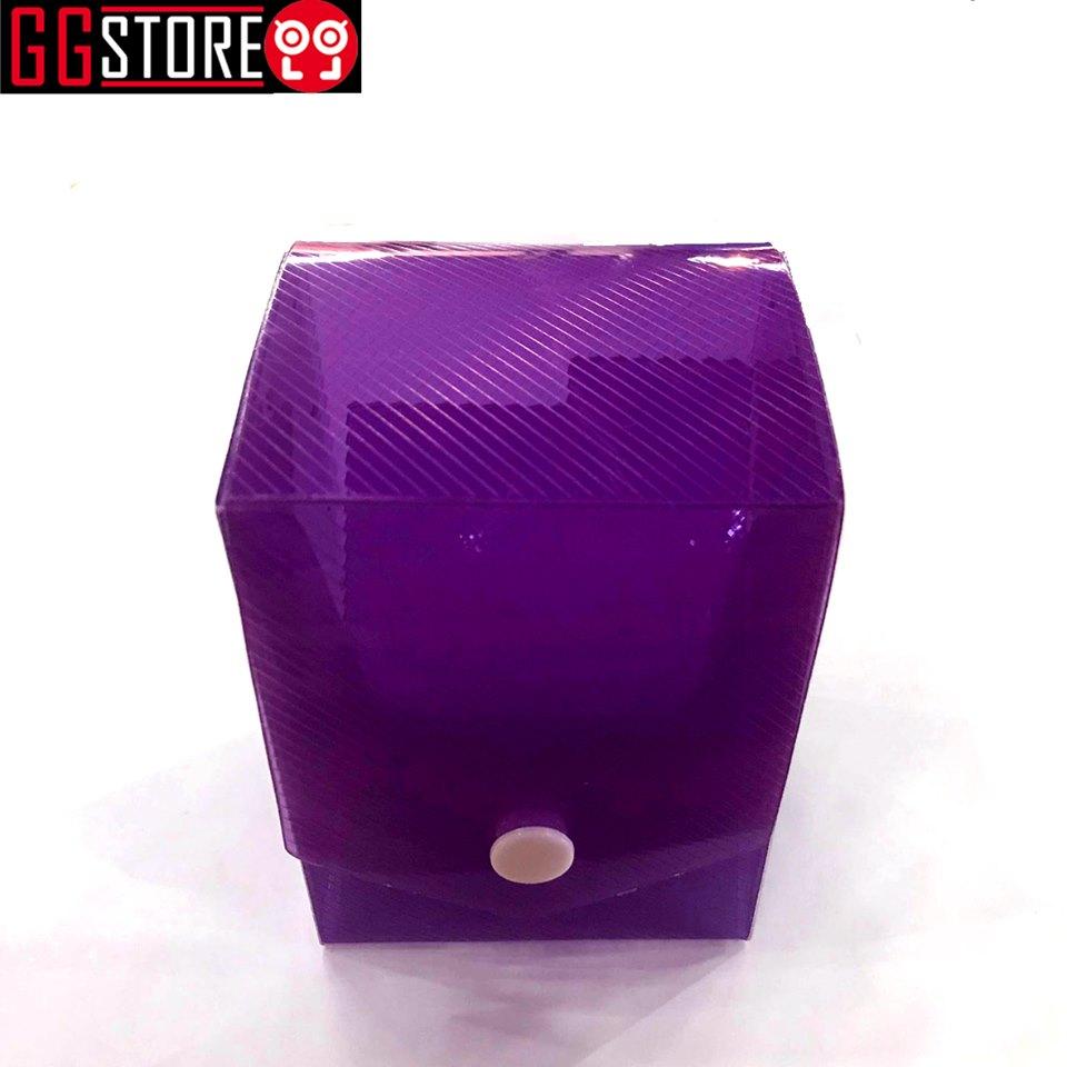 Hộp đựng bài yugioh deck box kmc - màu tím