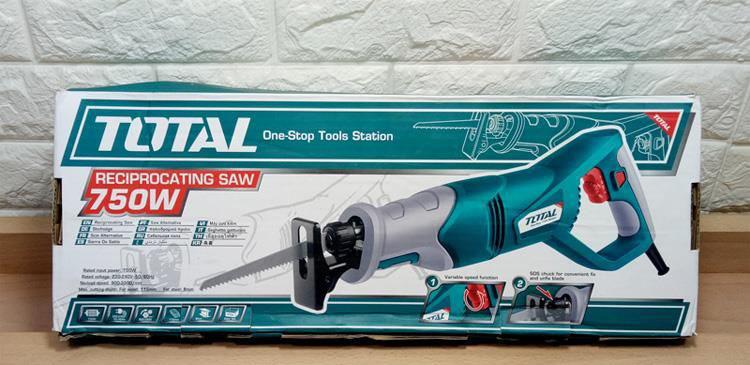 [HCM]750W MÁY CƯA KIẾM TOTAL TS100802 + Kèm phụ kiện