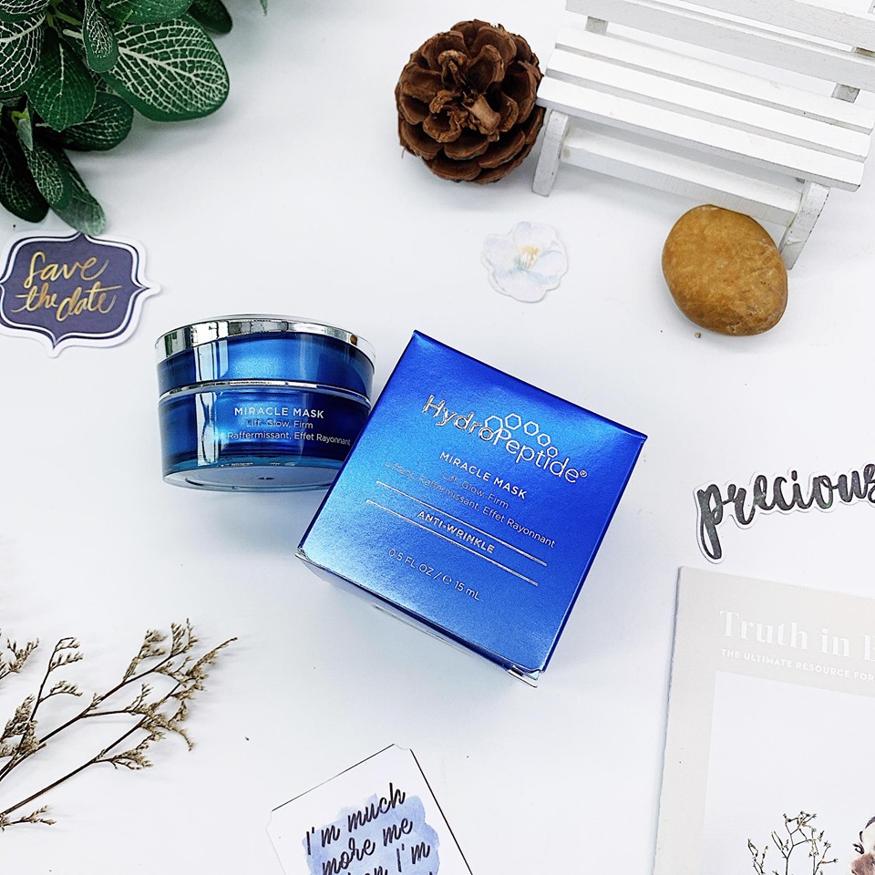 mặt nạ đất sét làm se khít lỗ chân lông Hydropeptide Miracle Mask Anti-Wrinkle